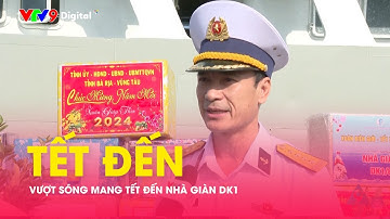 Vượt sóng mang Tết đến nhà giàn DK1