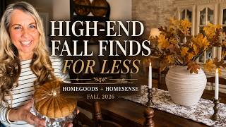 HomeGoods HomeSense Fall 2026 High-End Fall Finds for Less