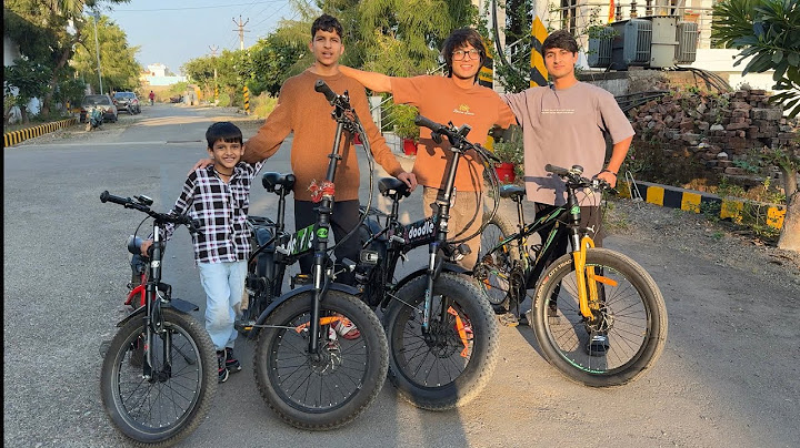 Cycle Race With Brothers 😍 Kon Jeetega ?