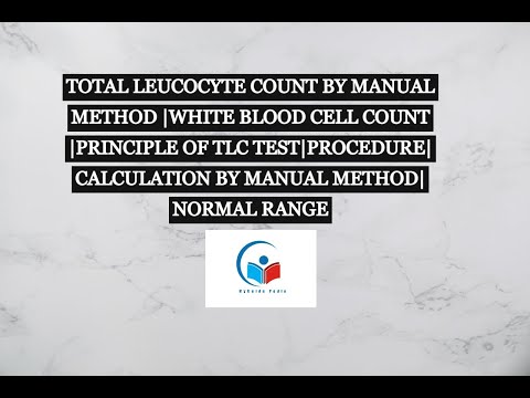 HOW TO COUNT TOTAL LEUCOCYTE  | WHITE BLOOD CELL COUNT |PRINCIPLE OF TLC TEST|PROCEDURE|