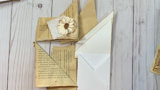 Prepping for a junk journal/ Part five/ Pockets