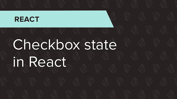 React Ep. 39: Checkbox state in React