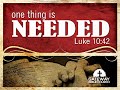 One Thing is Needed! The Story of Mary and Martha (Luke 10:38-42)