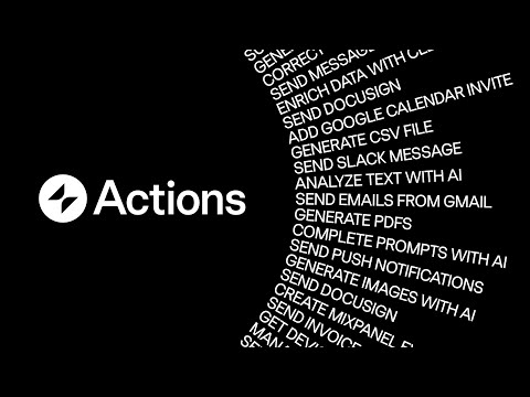 Introducing Actions and Integrations: Connect your Glide app to the world