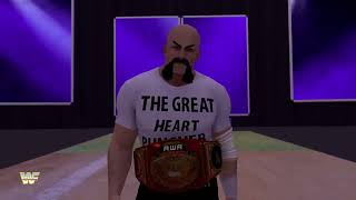 Stone Cold Steve Austin vs Ox Baker * AWA TV Title
