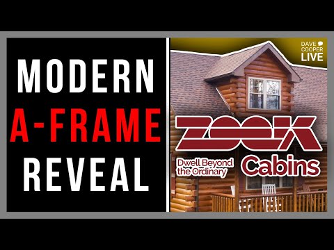 Inside Zook Cabins’ Stunning A-Frame Modular Home | Fast Setup & Timeless Design