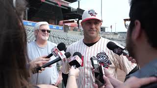 2025 Opening Press Conference - Trash Pandas Manager Andy Schatzley