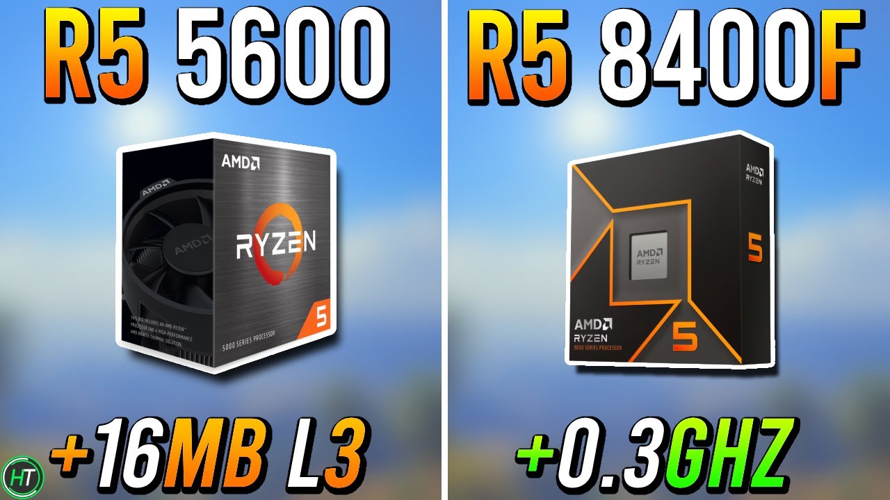 Ryzen 5 5600 vs Ryzen 5 8400F - Is 8400F Better? - YouTube