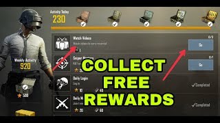Pubg mobile watch video to earn rewards how to collect screenshot 4