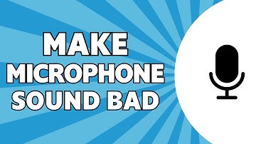 How to Make Your Microphone Sound VERY Bad (Easy) | EARRAPE