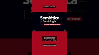Extracto Clase: Semiotica y semiología #clase #diseño #semiotica #semiologia #signos #fundamentos