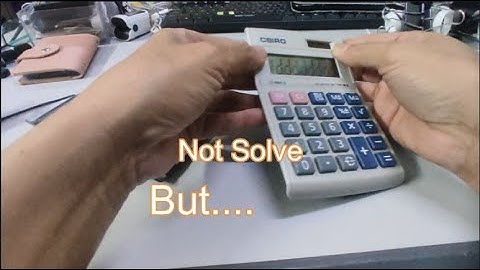 How To Replace Casio Calculator Battery Change Calculator Battery