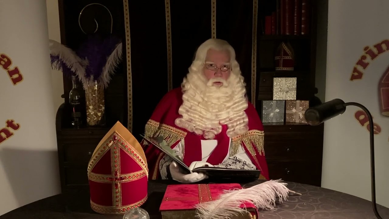 Sinterklaas leest voor - Toen Sinterklaas met het vliegtuig kwam (Deel 1)