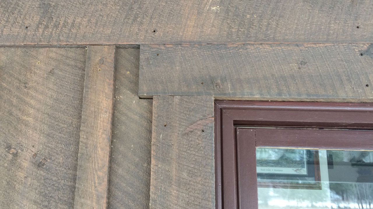 Related image of Board And Batten Siding On Cabin Youtube.