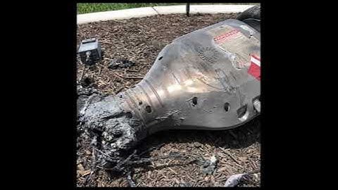 Terrifying moment hoverboard EXPLODES in front of two young children in Utah