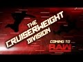 WWE anuncia data de estreia da Cruiserweight Division no RAW
