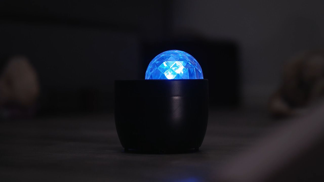 Lampe projecteur galaxie KARLO avec LED multicolores