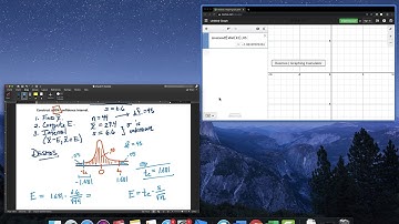 Example - Computing a Confidence Interval using the T-distribution