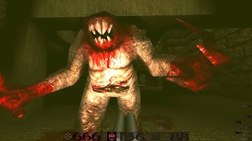 Quake - Episode 4 - E4m2 - The Tower Of Despair [All Secrets]