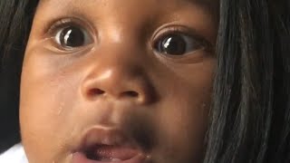 Baby Shocked After Mom Puts Weave on His Head by DailyPicksandFlicks 4,142 views 2 years ago 28 seconds