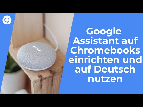 Google Assistant auf dem Chromebook einrichten und auf Deutsch nutzen