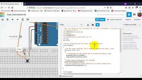 Simulando Juego Dado Arduino Uno