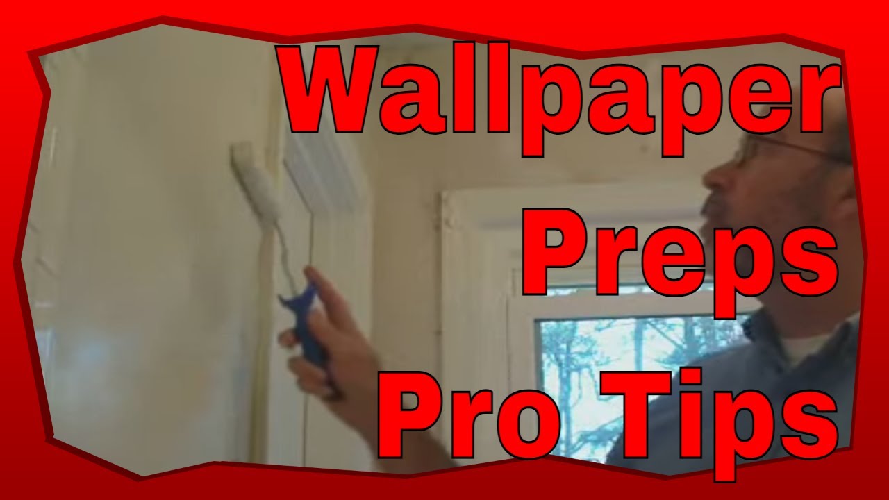 Wall Paper Home Walls How to Prepare A Wall For Wallpaper Fast YouTube