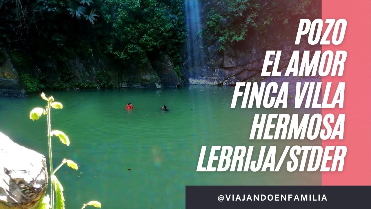 Pozo El Amor, Cascada la Mariposa Lebrija Santander YouTube