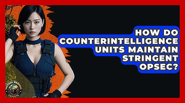 How Do Counterintelligence Units Maintain Stringent OPSEC? - Tactical Warfare Experts