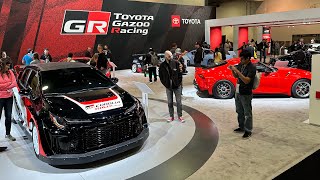SEMA 2022 Day 2 - Central Hall Tour! (Toyota GR Corolla, Dodge EV Charger Banshee, Tuning Parts)