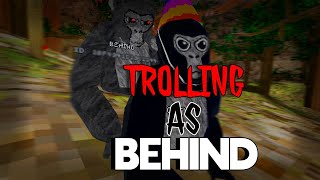 I Went Ghost Trolling As Behind In Gorilla Tag Vr Kid Cried