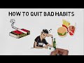 HOW TO GET RID OF BAD HABITS IN HINDI - THE POWER OF HABITS ANIMATED BOOK SUMMARY