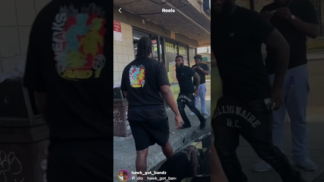 Yung Hawk 94 Beats Up Big T Bone52 Hoover FADE OG Gumby TriggerBird NEXT 