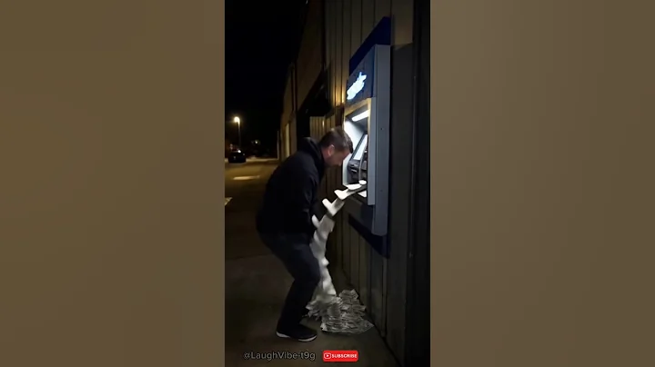 ATM Glitch Spits Out Endless Cash! 💸😱 #ATMGoneWild #MoneyGlitch #funny