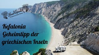 Kefalonia, Geheimtipp der griechischen Inseln. Mit dem Allrad Wohnmobil in Griechenland