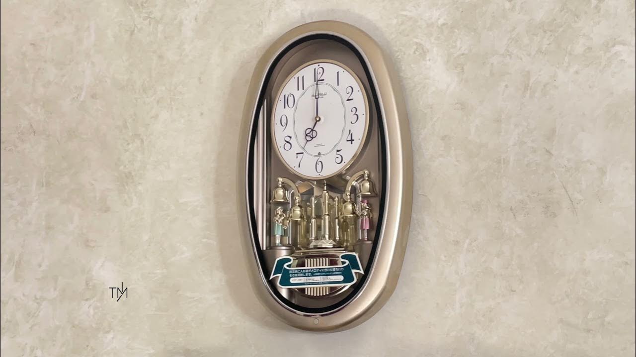 RHYTHM スモールワールドメネット3N (Small World 3N) Clock 4MH740RN19 （スモールワールドリズムからくり時計） YouTube