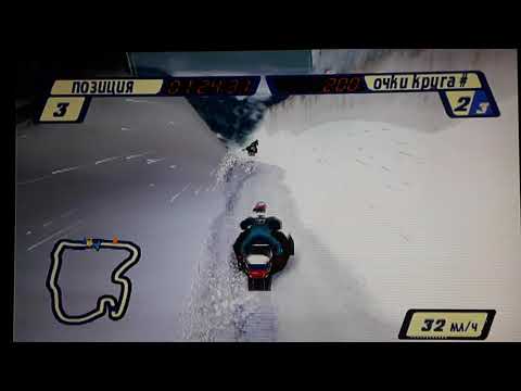 Видео: Sled Storm ps1  Гонки на снегоход ах 😉