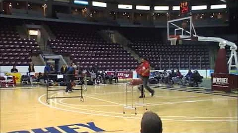 Nick Macera wins 3pt shootout - Megacity Basketbal...