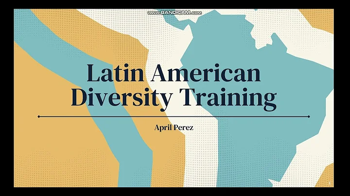 Latin America Diversity Training by April Perez