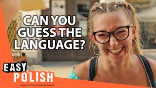 Poles Try to Guess the Language | Easy Polish 190