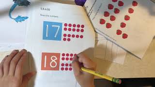 Kumon math number reading exercises 5A51a