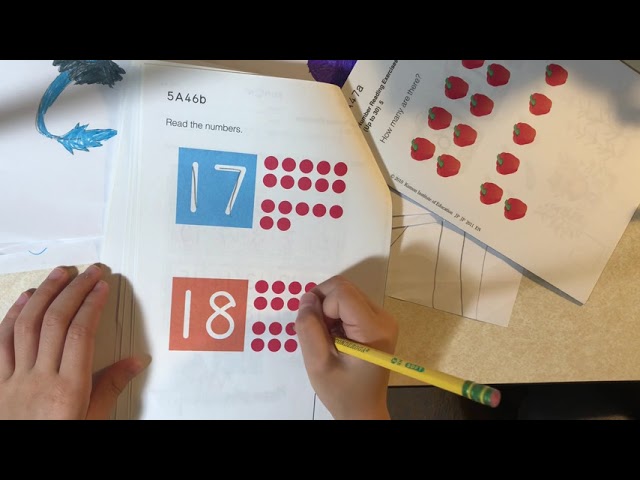 Kumon math number reading exercises 5A51a - YouTube