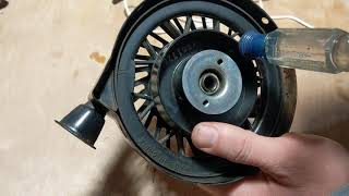 How to Replace a Snowblower Pull Cord Starter