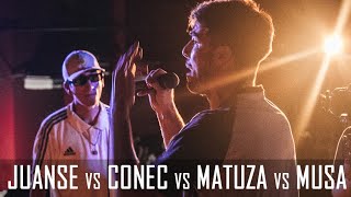 Juanse 🆚 Conec 🆚 Matuza 🆚 Musa - BDM Argentina 2024 🇦🇷