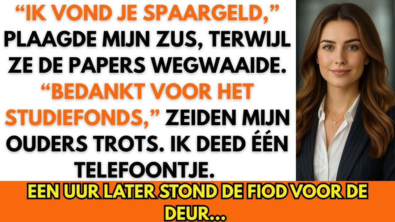 Mijn zus “leegde” mijn kluis — erin zat €500.000 aan beveiligde overheidspapieren.