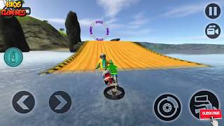 Water Surfer Car Floating Race - Android IOS GamePlay screenshot 4