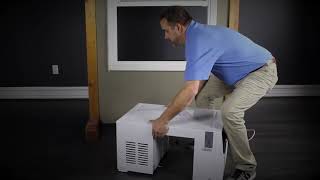 Installation of the Soleus Air Saddle Window Air Conditioner