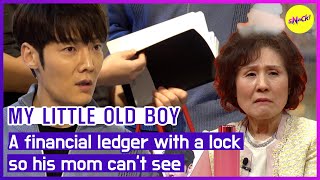 [MY LITTLE OLD BOY] A financial ledger with a lock so his mom can't see.(ENGSUB)