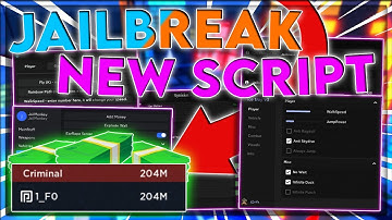 [UPDATED] Jailbreak Script Hack / GUI | Auto Rob | Auto Arrest + Unlock Cars | *PASTEBIN 2022*