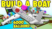 Build A Boat Zeppelin Over 2000 Balloons Youtube - babft zeppelin roblox